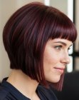 Bob em linha A com finaliza��o lisa