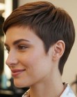 Penteado curto elegante