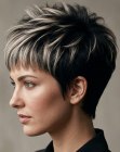 Corte pixie moderno e ousado