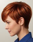 Corte pixie acobreado