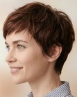 Corte de cabelo feminino pr�tico no estilo 'lavou, levou'