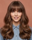 Penteado longo com ondas