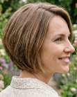 Penteado moderno para a primavera