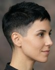 Corte de cabelo curto deslumbrante