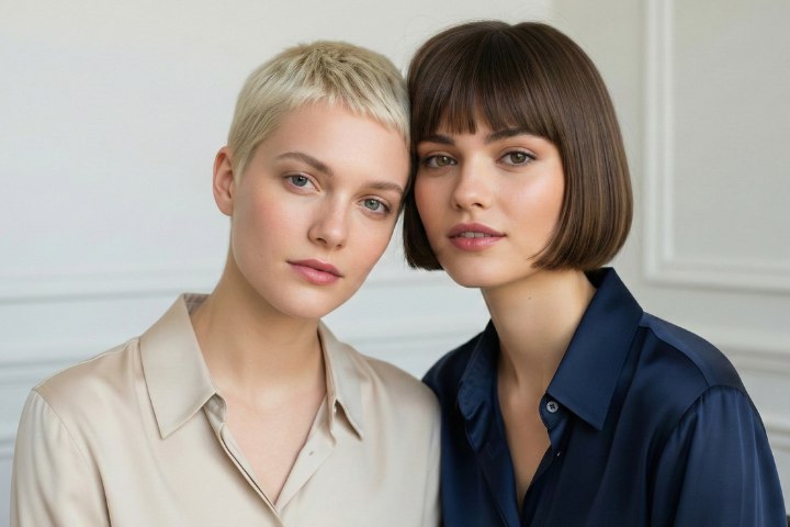 Cortes de cabelo para mulheres com cabelo curto